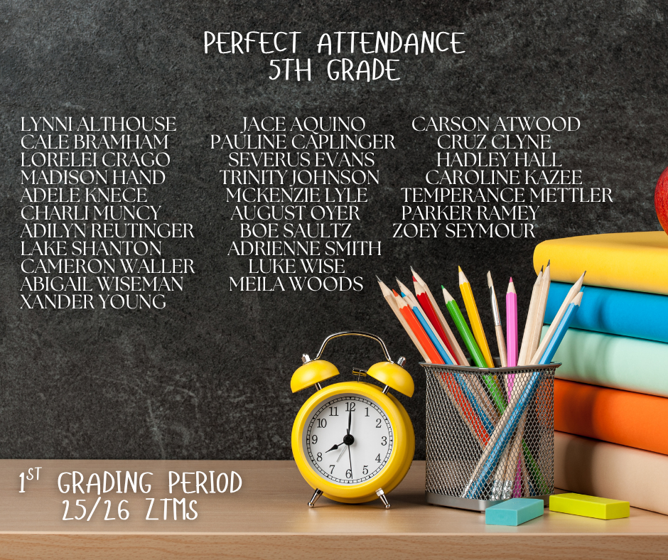 Perfect Attendance