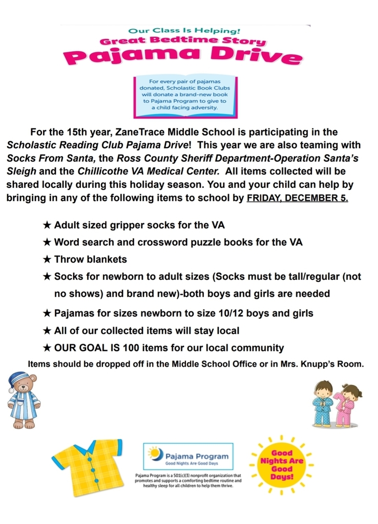 Community Holiday Drive Flyer