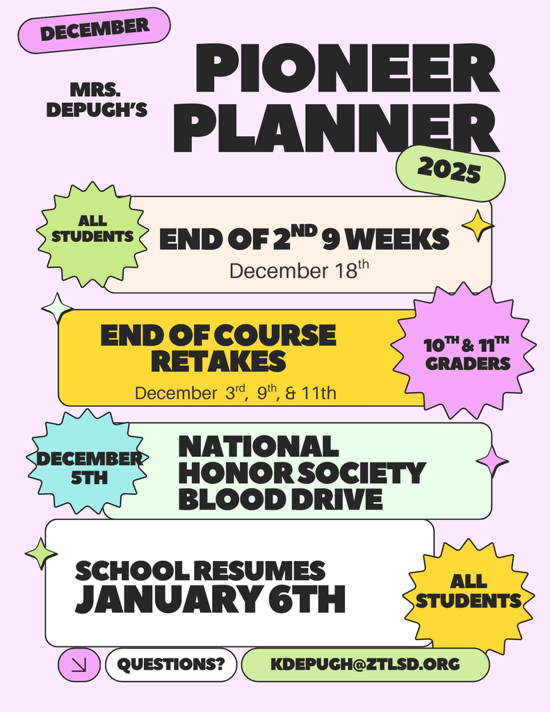 December Pioneer Planner