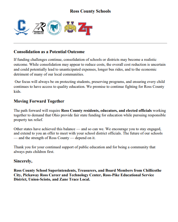 Letter calling for responsible property tax reform  page 4 