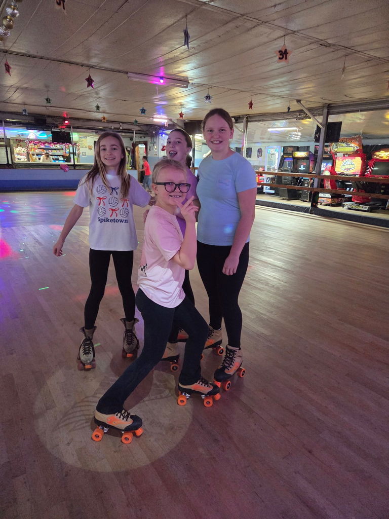 Fun at the skating rink