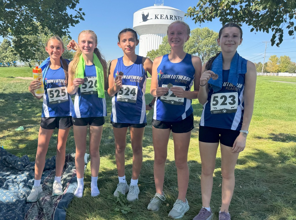 Girls Win 2025 Kearney Meet