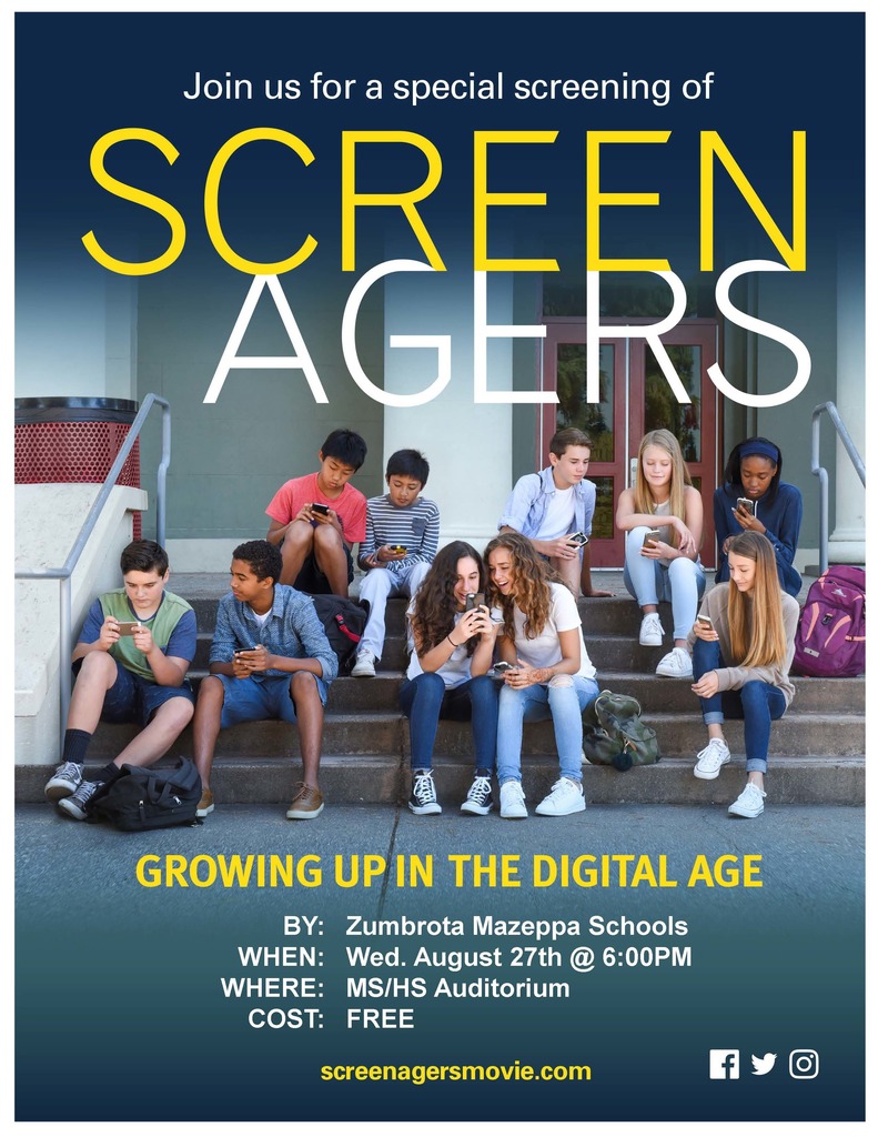 Screenagers promotional poster