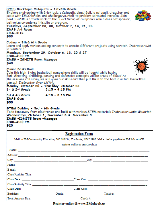 Fall youth flyer page 2