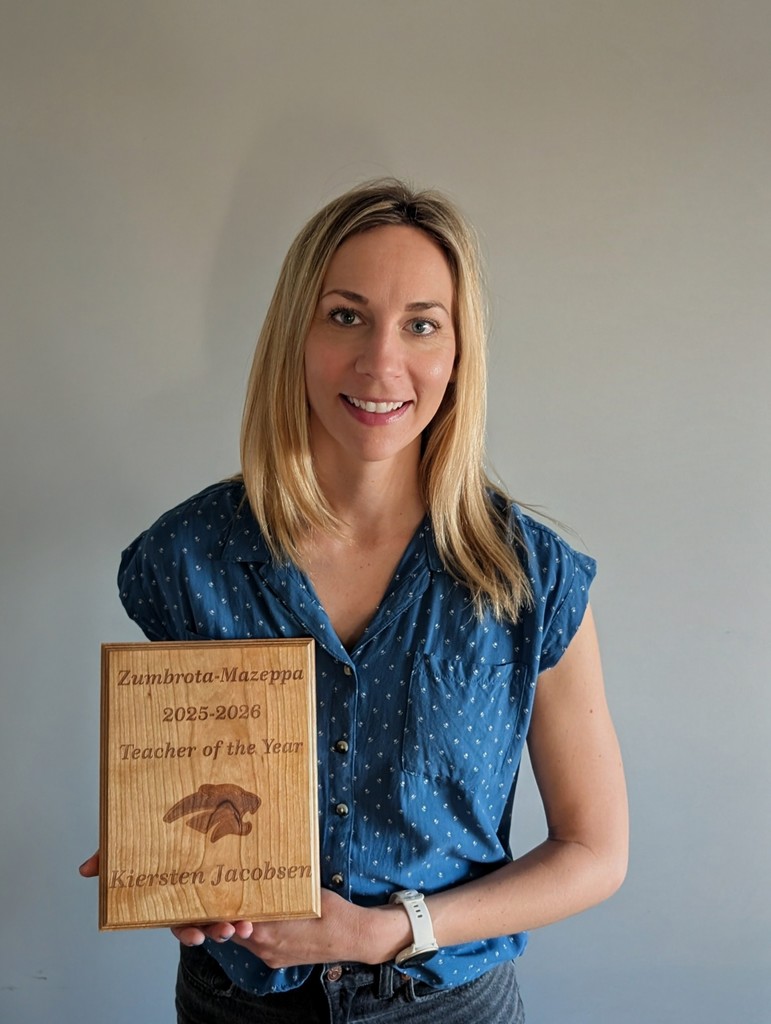 Kiersten Jacobsen - Teacher of the Year 