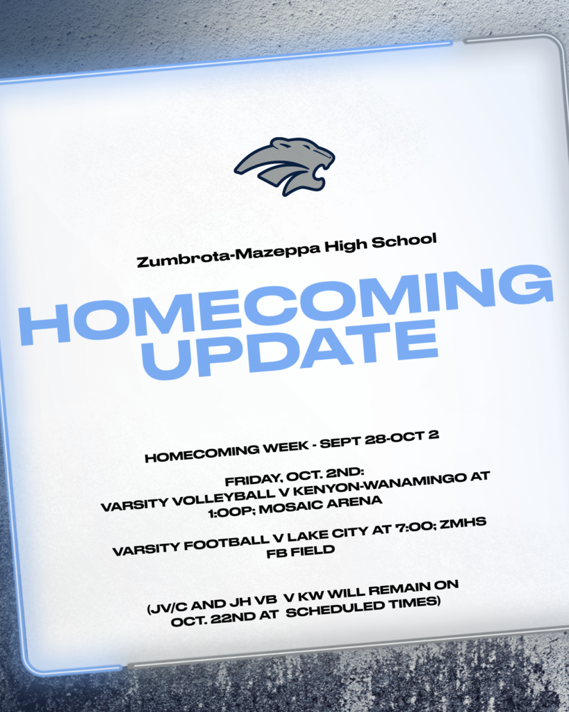 Homecoming Update